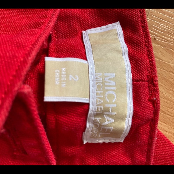 Michael Kors Red Jeans - Picture 3 of 3